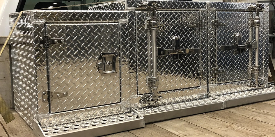 custom stainless steel truck storage box